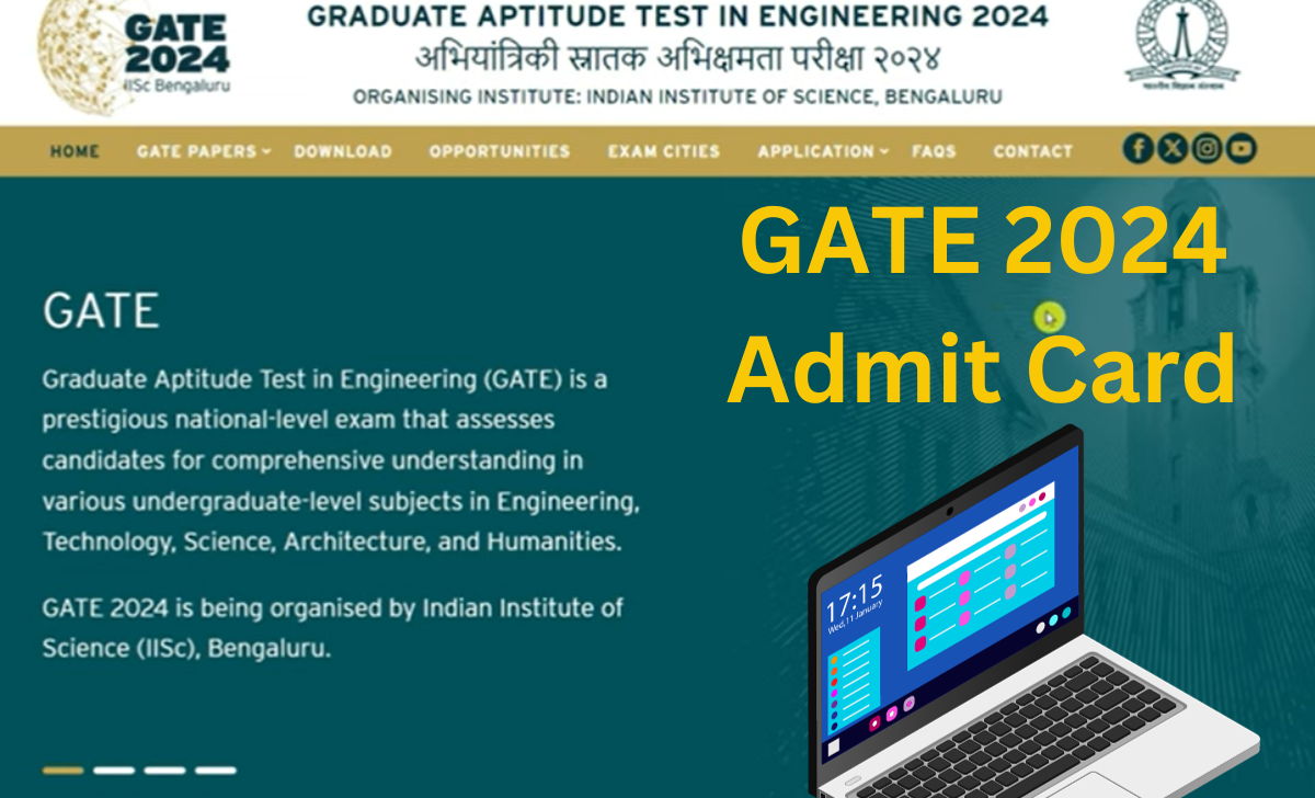 GATE 2024 Admit Card